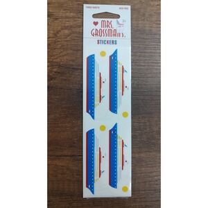 Mrs. Grossman's Stickers Cruise Ship Retired 1999 new sealed 3 sheets